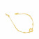 Malabar 22 KT Gold Studded Loose Bracelet MGFNOBR0129