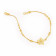Malabar 22 KT Gold Studded Loose Bracelet MGFNOBR0131