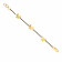 Malabar 22 KT Gold Studded Loose Bracelet MGFNOBR0152