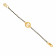 Malabar 22 KT Gold Studded Loose Bracelet MGFNOBR0155