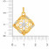 Malabar Gold Pendant MGFNOPD003