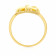 Malabar 22 KT Gold Studded Cocktail Ring MGFNORG0041