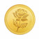 Malabar Gold 24k 999 Purity Rose 3g Gold Coin