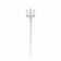 80 Purity Silver Trishul MGSA80OI11