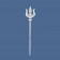 80 Purity Silver Trishul MGSA80OI11