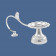 92.5 Purity Silver Aarti Diya MGSA92AS05G25