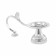 92.5 Purity Silver Aarti Diya MGSA92AS05G25