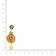 Ethnix 22 KT Gold Studded Dangle Earring MHAAAAAAAAHL