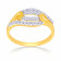 Malabar 22 KT Gold Studded Casual Ring MHAAAAAAAYIY