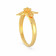 Malabar 22 KT Gold Studded Casual Ring MHAAAAAAEFKT
