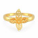 Malabar 22 KT Gold Studded Casual Ring MHAAAAAAEFKT