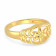 Malabar 22 KT Gold Studded Broad Ring MHAAAAAAEOOI
