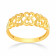 Malabar 22 KT Gold Studded Casual Ring MHAAAAAAEOOS