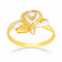 Malabar 22 KT Gold Studded Casual Ring MHAAAAAAEOOU
