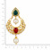 Ethnix 22 KT Gold Studded Chandbali Earring MHAAAAAAFTHU