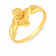 Malabar 22 KT Gold Studded Casual Ring MHAAAAAARZYB
