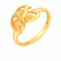 Malabar 22 KT Gold Studded Casual Ring MHAAAAAARZYT