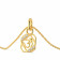 Malabar Gold Omm studded Pendant