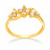 Era Uncut Diamond Studded Casual Gold Ring MHAAAAABUHGV