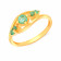 Precia Gemstone Studded Casual Gold Ring MHAAAAADEQMD