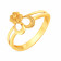 Malabar 22 KT Gold Studded Casual Ring MHAAAAAGJUYI