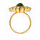 Era Uncut Diamond Studded Broad Rings Gold Ring MHAAAAAGUMQM