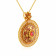 Divine 22 KT Gold Studded Casual Pendant MHAAAAAGVWGN