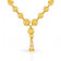 Malabar 22 KT Gold Studded Semi Long Necklace MHAAAAAHTZXC