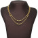 Malabar 22 KT Gold Studded Semi Long Necklace MHAAAAAHTZXO
