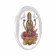 999 Purity 50 Grams Colour Laxmi Silver Coin MSLXCL999P050G