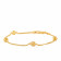 Malabar 22 KT Gold Studded Loose Bracelet NBJBRNO020