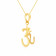 Malabar 22 KT Gold Studded Casual Pendant NBJPDNO013