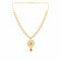 Era Uncut Diamond Studded Close to Neck Gold Necklace Set NSNEERDZRUSJY006