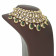 Era Uncut Diamond Studded Semi Long Gold Necklace Set NSNEERHDOSSUA021
