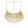 Era Uncut Diamond Studded Close to Neck Gold Necklace Set NSNEERPHRUCKY001