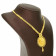 Malabar 22 KT Gold Studded Semi Long Necklace NEGECSRULFT092