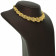 Malabar 22 KT Gold Studded  Necklace NEGECSRUSUT052