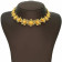 Malabar 22 KT Gold Studded  Necklace NEGECSRUSUT053