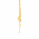 Malabar 18 KT Rose Gold Studded Semi Long Necklace NEGEDZRUCPT164