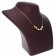 Malabar 22 KT Two Tone Gold Studded Semi Long Necklace NENOSA0392