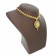 Precia Gemstone Studded Close to Neck Gold Necklace NEPRGNJDSJA012