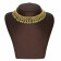 Precia Gemstone Studded Close to Neck Gold Necklace NEPRGNJDSUA010