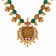 Precia Gemstone Studded Close to Neck Gold Necklace NEPRHDOSSPA019
