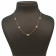 Zoul Gold Semi Long Necklace NEZLDZRUCTY002