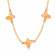 Zoul Gold Semi Long Necklace NEZLDZRUCTY002