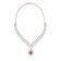 Mine Diamond Necklace Set NSNKGEN13102