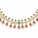 Era Uncut Diamond Necklace Set NSNKJUN49102