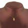 Starlet 22 KT Gold Studded Necklace For Kids NKKDNOSG003