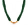 Malabar 22 KT Gold Studded Semi Long Necklace NKPJTH009