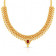 Malabar Gold Read stone with Pearl Necklace
